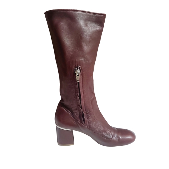 CELINE PARIS MID CALF BOOTS SIZE 37 - Picture 1 of 9